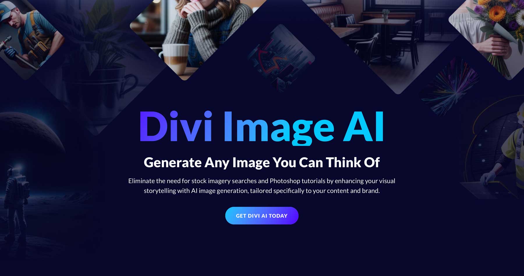هوش مصنوعی تصویر Divi